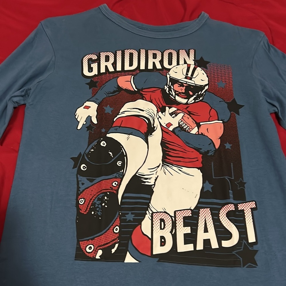 Bundle of 5 Boys Graphic Long Sleeve Tees Size Large 10/12 - Picture 9 of 9